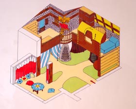 Gesamtansicht Kinderzimmer
